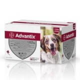 Solutie deparazitara pentru caini Spot-on Advantix 250, 24 pipete, Bayer Vet OTC