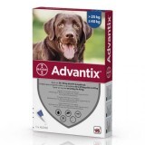 Solutie deparazitara pentru caini Spot-On Advantix 400, 1 pipeta, Bayer Vet OTC