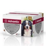Solutie deparazitara pentru caini Spot-On Advantix 600, 24 pipete, Bayer Vet OTC