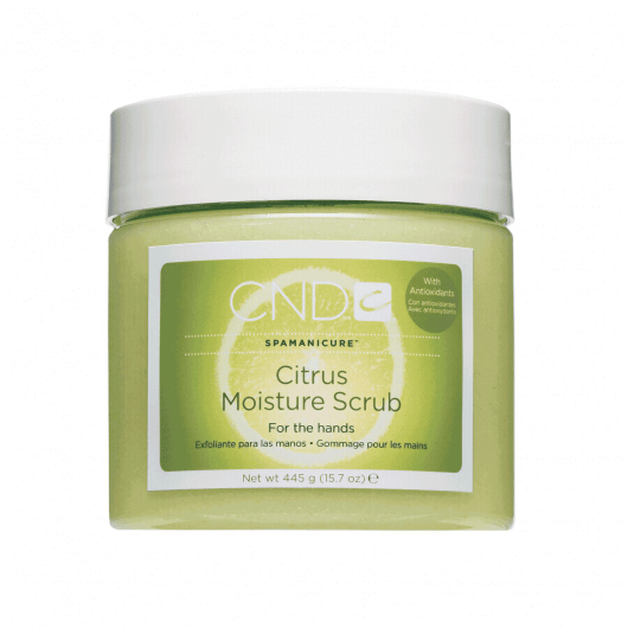 Exfoliant CND Spa Citrus Moisture Scrub pentru maini 445g