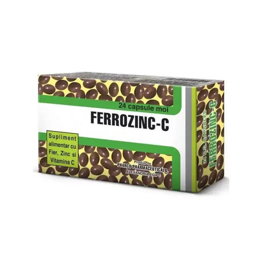 Ferrozinc-C, 24 capsule, Pharco