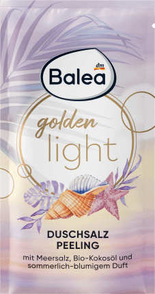 Balea Peeling de duș golden light, 60 g