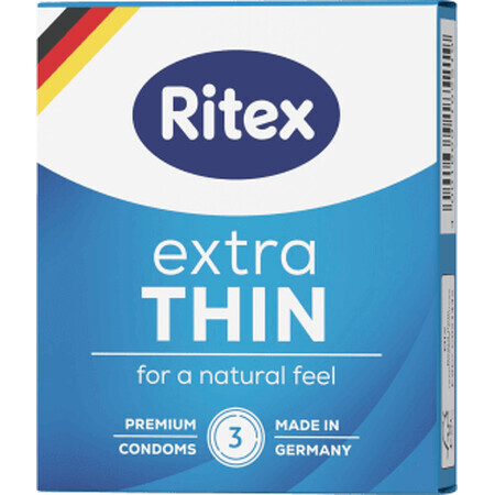 Ritex Prezervative EXTRA THIN, 3 buc