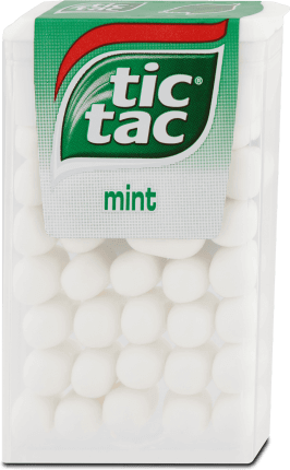 Tic-Tac Drajeuri menta, 18 g