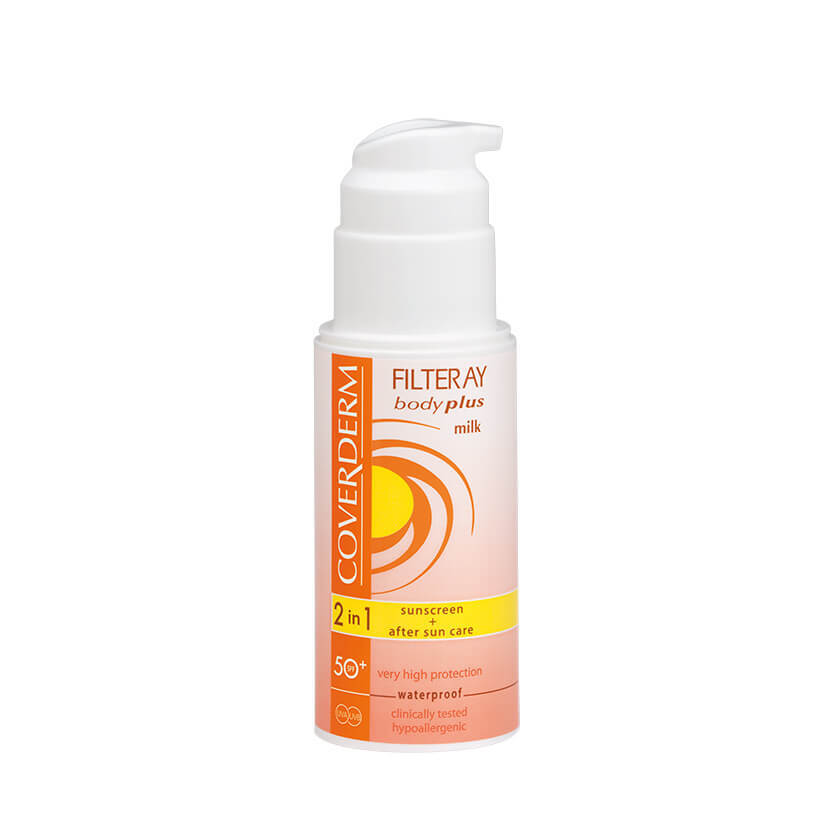 Filteray Body Plus Milk Spf 50+, 150 ml, Coverderm