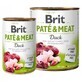Hrana cu rata pentru caini Pate &amp; Meat, 800 g, Brit