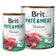 Hrana umeda cu vanat pentru caini Pate &amp; Meat, 400 g, Brit