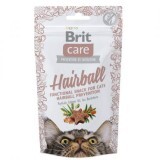 Recompense pentru pisici Brit Care Snack Hairball, 50 g, Brit