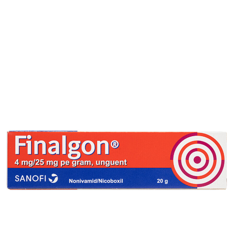 FINALGON 4mg/25mg pe gram, unguent 20 g, Sanofi 