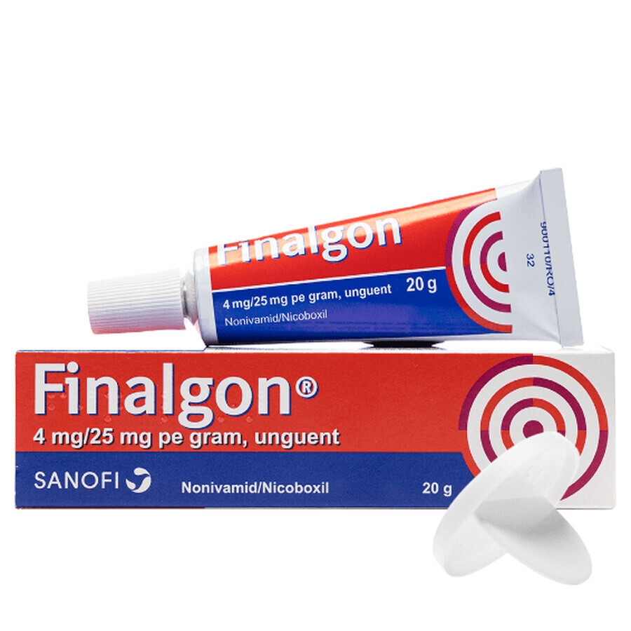 FINALGON 4mg/25mg pe gram, unguent 20 g, Sanofi 