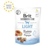 Snack cu iepure pentru caini Light Rabbit, 150 g, Brit