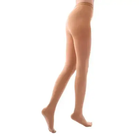 Ciorapi pantalon lungi compresivi, 20-30 mmHg, XXL, Bej, Alina Style