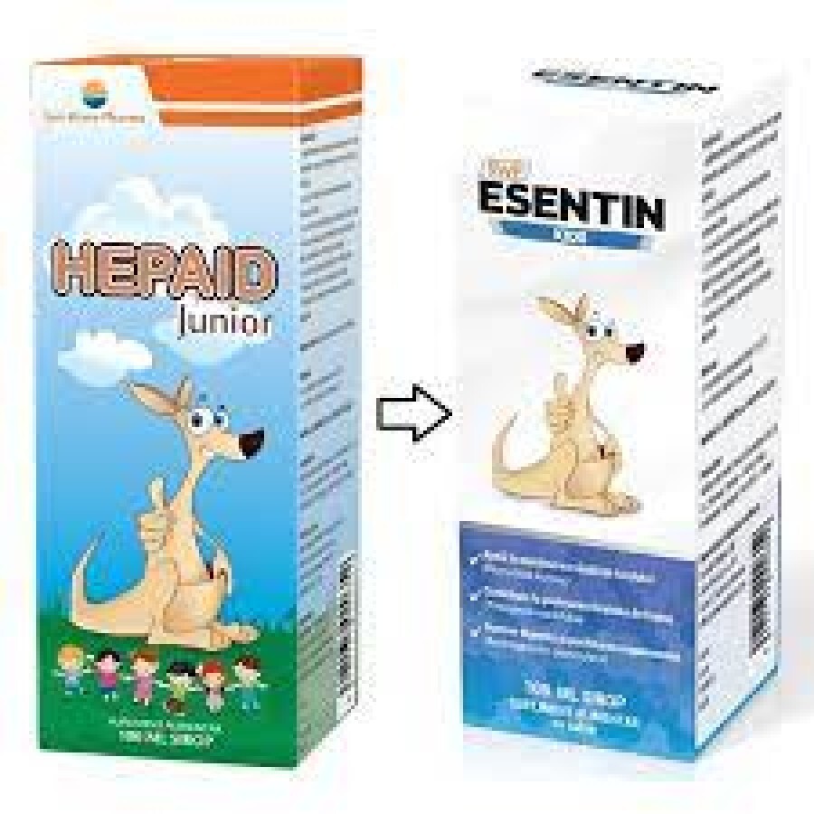 Sirop Esentin Kids, 100 ml, Sun Wave Pharma