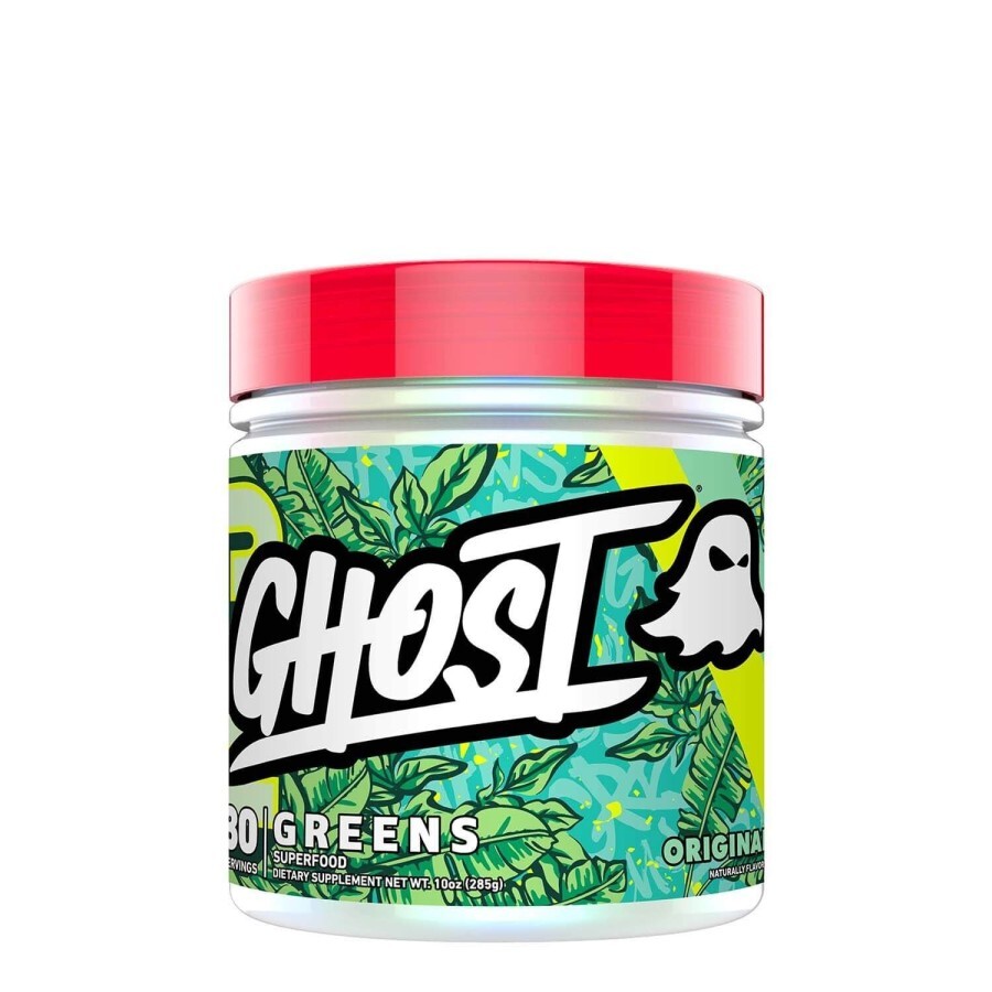 GHOST® Greens, Amestec de Super-Alimente Verzi cu Aroma Naturala, 285 g, GNC