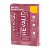Pachet Sampon anti-imbatranire Revalid, 200 ml + Fluid anti-imbatranire pentru par Revalid, 100 ml, Ewopharma