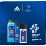 Adidas Set deodorant natural spray + gel de duș + deodorant, 1 buc