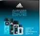 Adidas Set ICE DIVE apă de toaletă + Gel de duș + deodorant natural spray, 1 buc