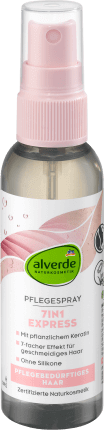 Alverde Naturkosmetik Spray îngrijire păr 7 în 1 express, 75 ml