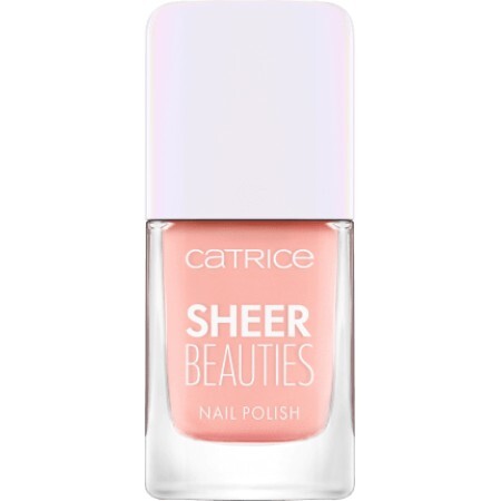 Catrice Sheer Beauties Lac de unghii 050 Peach For The Stars, 10,5 ml