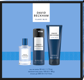 David Beckham Set apă de toaletă + gel de duș + deodorant spray, 1 buc