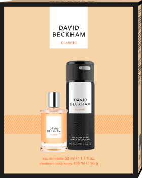 David Beckham Set cadou apă de toaletă + deodorant, 1 buc