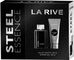 La Rive Set STEEL ESSENCE apă de toaletă + gel de duș, 1 buc