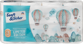 Sanft&Sicher Hârtie igienică balon, 8 buc