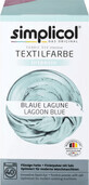 Simplicol Vopsea textile intensiv albastru laguna, 550 g