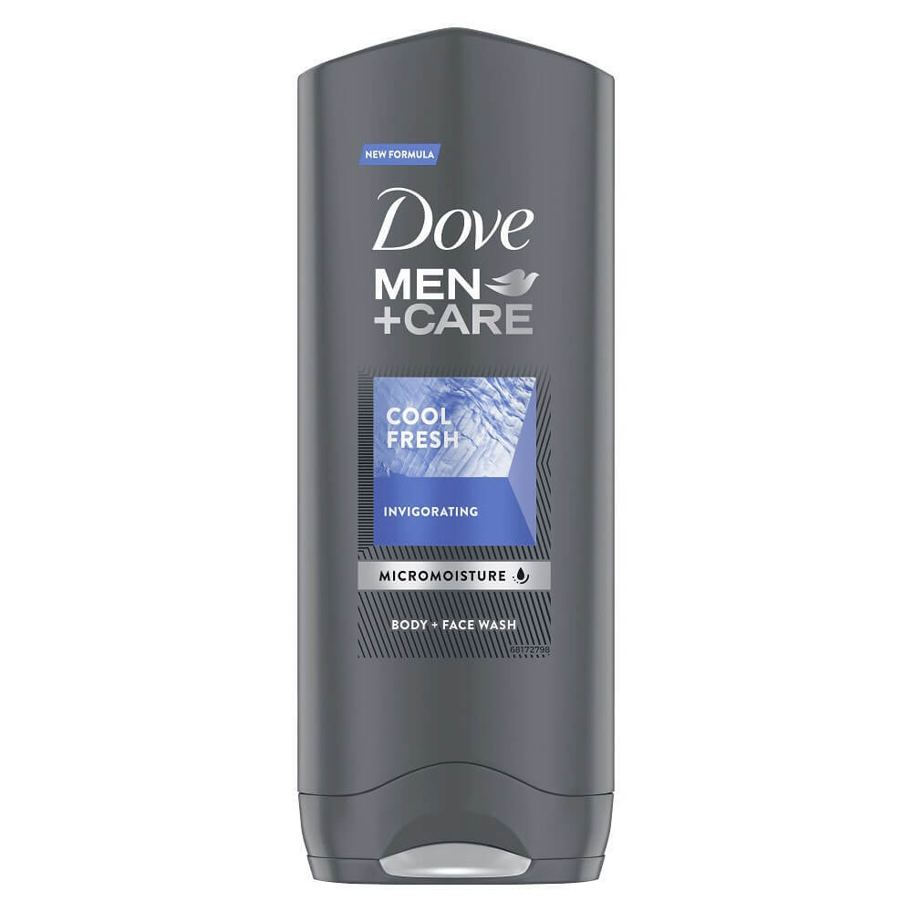 Gel de dus pentru barbati Cool Fresh, 250 ml, Dove