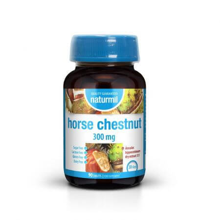 Horse Chestnut, 300 mg, 90 tablete, Naturmil