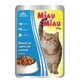 Hrana umeda cu somon in sos pentru pisici, 100 g, Miau-Miau