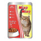 Hrana umeda cu vita in sos pentru pisici, 100 g, Miau-Miau