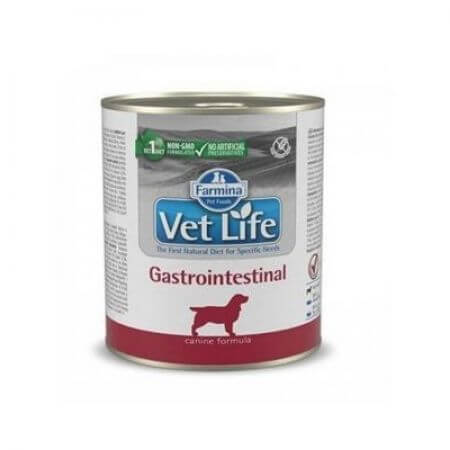 Hrana umeda pentru caini Gastrointestinal, 300 g, Vet Life