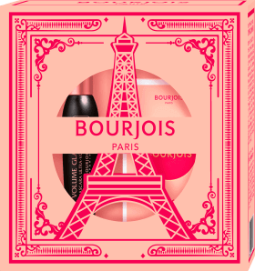 Bourjois Paris Set apă de parfum + rimel + lac de unghii, 1 buc