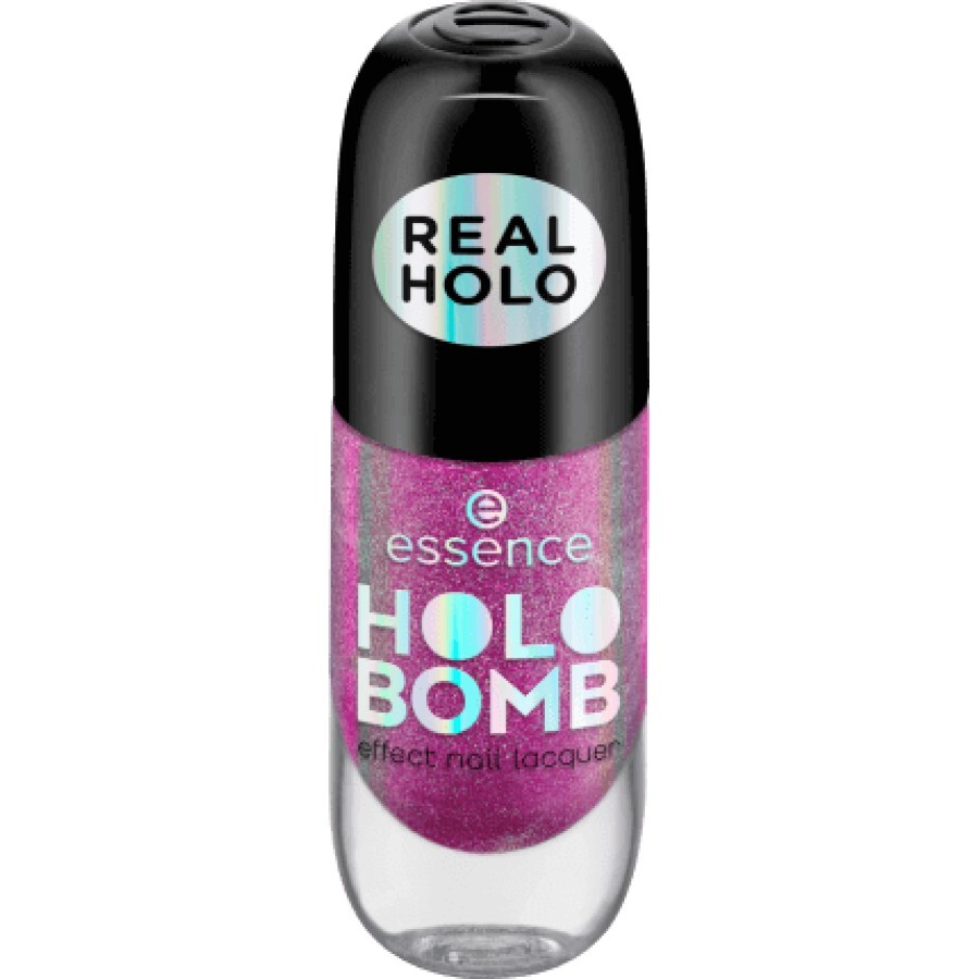 Essence Holo Bomb Lac de unghii 02 Holo Moly, 8 ml