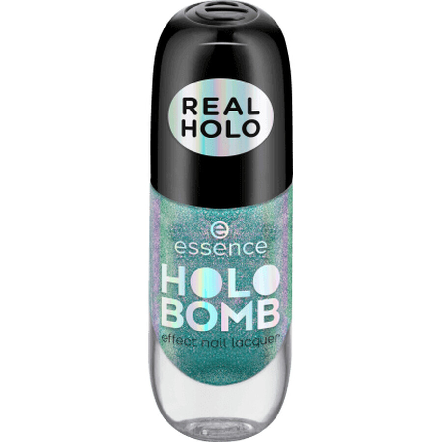 Essence Holo Bomb Lac de unghii 03 HoLOl, 8 ml