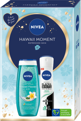 Nivea Set cadou HAWAII MOMENT gel de duș + deodorant, 1 buc