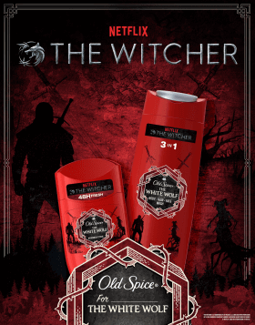 Old Spice Set THE WITCHER gel de duș + deodorant stick, 1 buc