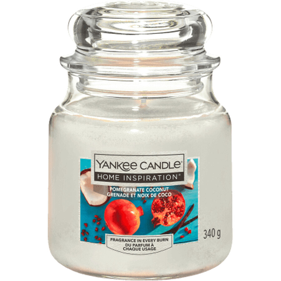 Yankee Candle Lumânare parfumată pomegranate coconut, 340 g