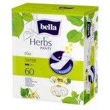 Absorbante zilnice Panty Herbs Tilia Extra Soft, 60 bucăți, Bella