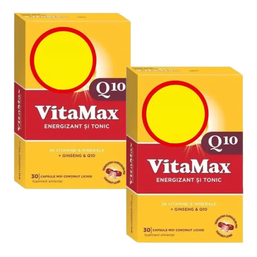 Vitamax Q10 Packung, 30 + 30 Kapseln, Perrigo