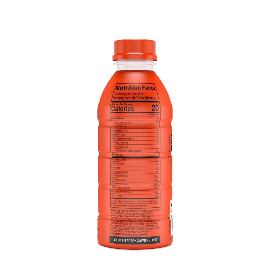 Bautura pentru rehidratare cu aroma de portocale Prime Hydration, 500 ml, GNC