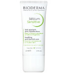 Bioderma Sebium Sensitive Soothing and Moisturizing Fluid for Acne Skin, 30 ml