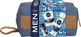 Nivea MEN Set cadou SENSITIVE TRIO gel de ras + balsam după ras + roll-on, 1 buc