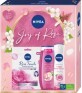 Nivea Set cadou Joy of Rose deodorant + gel de duș +mască, 1 buc
