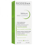 Bioderma Sebium Fluido Hidratante Matificante Mat Control, 30 ml 