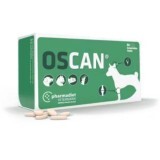 Supliment de calciu pentru caini si pisici Oscan, 60 comprimate, Pharmadiet