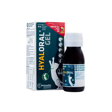 Supliment nutritiv pentru caini, pisici, rozatoare si pasari Hyaloral, 50 ml, Pharmadiet