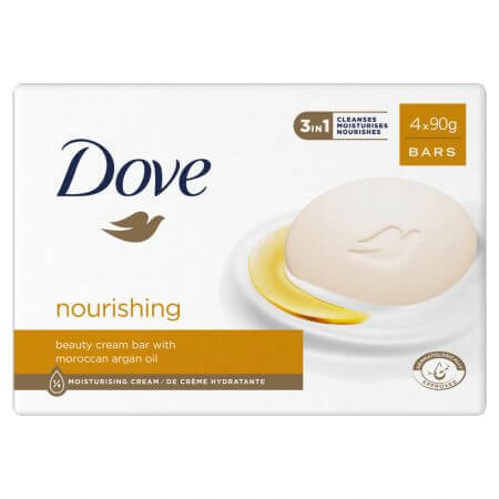 Sapun Nourishing, 4 x 90 g, Dove