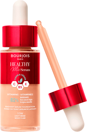 Bourjois Paris Fond de ten Serum Healthy Mix N. 53 Light Beige, 1 buc